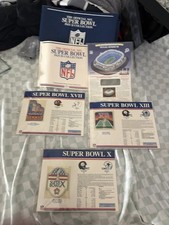 nfl super bowl patches not a complete set