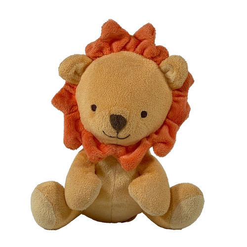 Fisher Price Lion Snugamonkey Jungle Plush Orange Soft 7" 2013