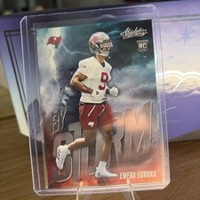2025 ABSOLUTE EMEKA EGBUKA BY STORM ROOKIE FOOTBALL CARD BUCCANEERS NFL 4 panini