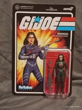 Super7 ReAction G.I. Joe BARONESS Cobra Intelligence Officer Figure