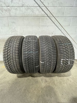 4x P245/70R17 Michelin X-Ice Snow SUV 8/32 110 T Used Tires 2457017