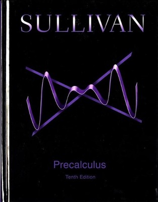 Precalculus von Michael Sullivan (Englisch) Hardcover Buch