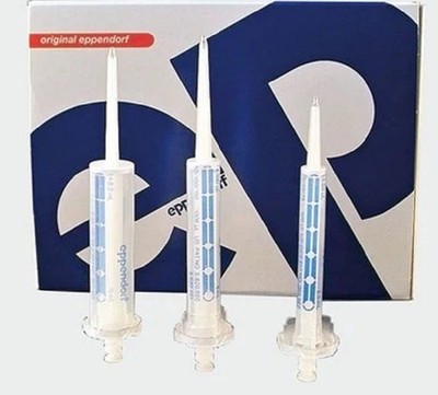 10 Stück EPPENDORF Combitips  biopur PLUS 0,5 ml Spritze - NEU & OVP