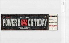Bon Jovi Japan Music Sticker1997 Hard Rock Heavy Metal D393 7d5
