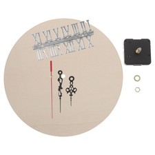  Rzymski zegar ścienny numeralny dekoracja drewno cyfry akcesoria dekoracja biura