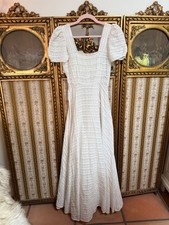 LoveShackFancy Ryan Dress Catalina Lace White Ivory Bridal Size 2 XS