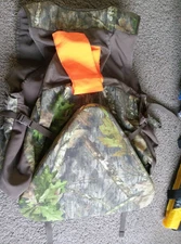 Mossy Oak Turkey Vest Official NWTF Obsession Camouflage Men's M/L with Seat