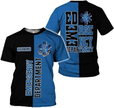 Personalized Emergency Department Shirt, Emergency Room Tshirt, ER