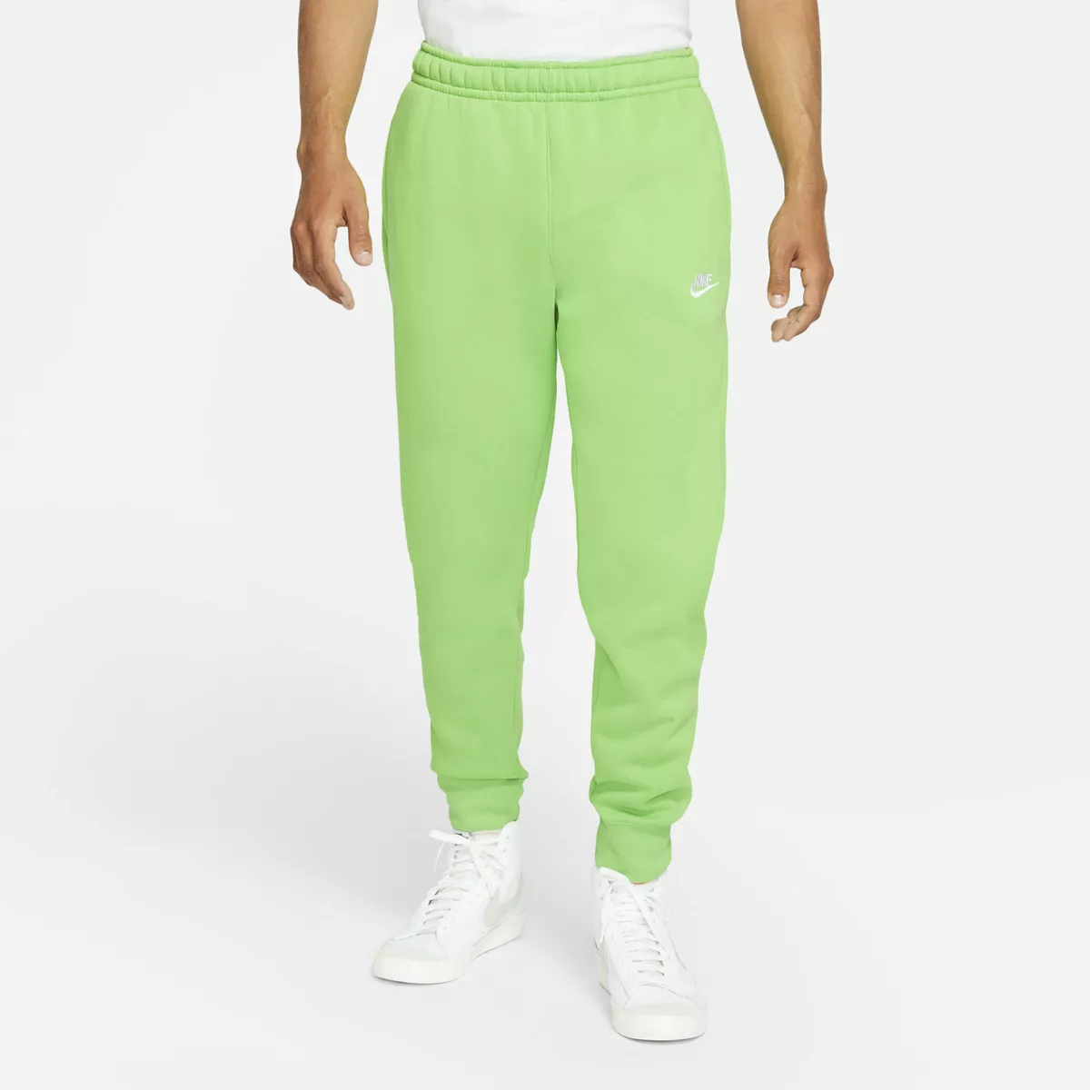 Nike Sportswear Club Jogger Mean Green Neon Sweat NSW | eBay