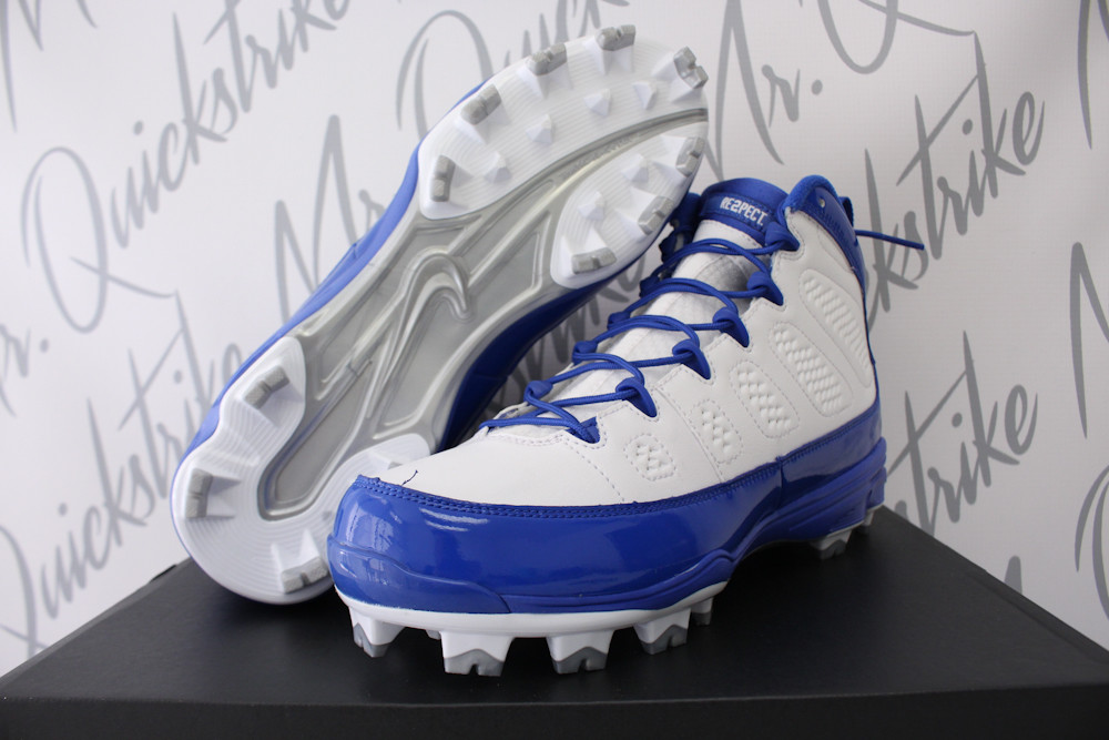 NIKE CLEAT AIR JORDAN 9 RETRO IX MCS CLEAT NIKE SZ 13 RE2PECT blanc GAME ROYAL AA1264 401 7f4592 NIKE CLEAT AIR JORDAN 9 RETRO IX MCS CLEAT NIKE SZ 13 RE2PECT blanc GAME ROYAL AA1264 401 7f4592