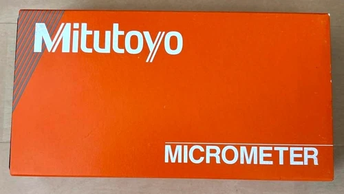 Unused Mitutoyo Out Side Micrometer M810-25 193-101 0-25mm 0.01mm Made Japan F/S