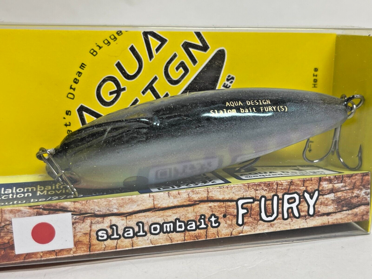 11184) Aqua Design FURY 95S Slalombait Balsa wood Handmade #10 | eBay