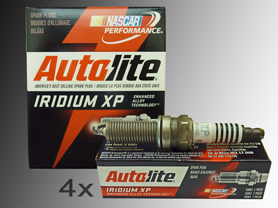 4 Zündkerzen Autolite Iridium XP für Buick Envision 2.0L 2016-2019