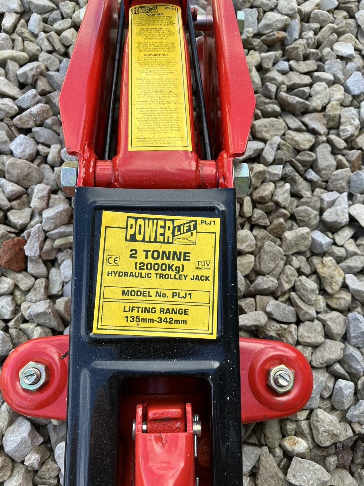 Power Lift Hydraulic Trolley Jack eBay
