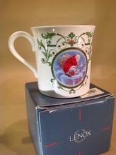 Lenox Vintage Rare Mug Christmas "Made In USA" New In Box With All Tags