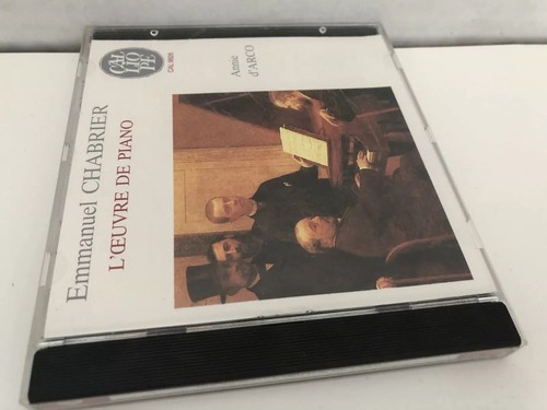 Very Rare CD: Emmanuel Chabrier L’oeuvre De Piano ~ Annie d’Arco 1988 Calliope - Picture 4 of 12