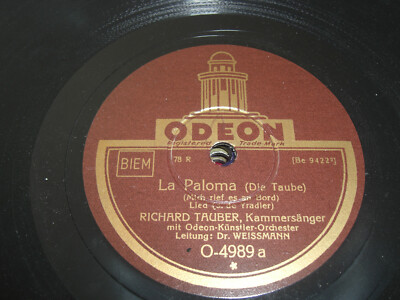 (S7884)  Richard Tauber - La Paloma - Erinnerung an Sorrento