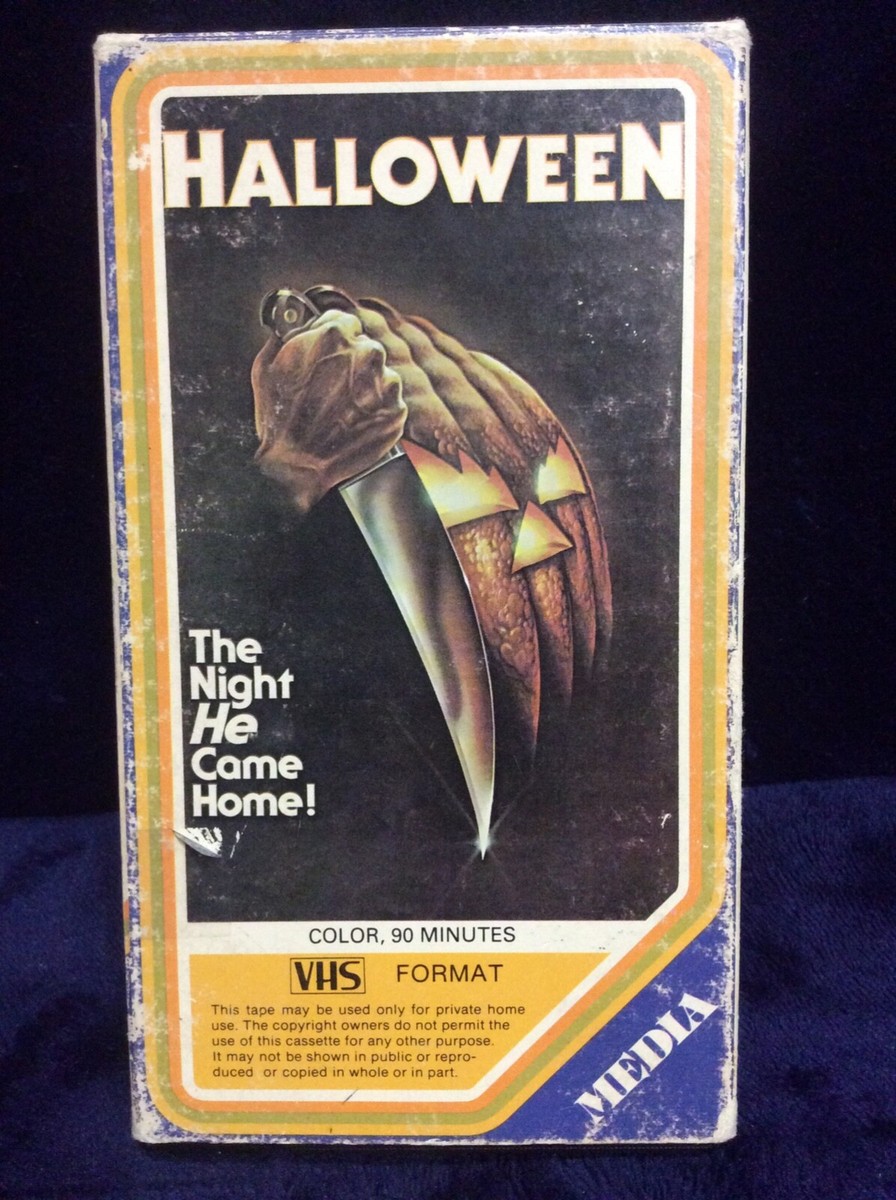 Halloween (VHS) Media/Meda John Carpenter rare vhtf | eBay