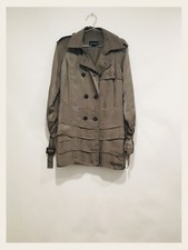 Club Monaco Khaki Trench Coat - Size S/p