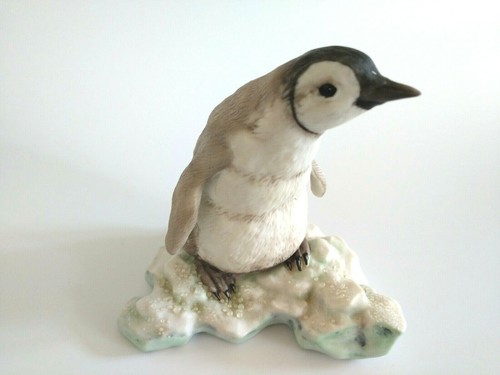 Maruri USA 1990 Polar Expedition Emperor Penguin Fine Porcelain