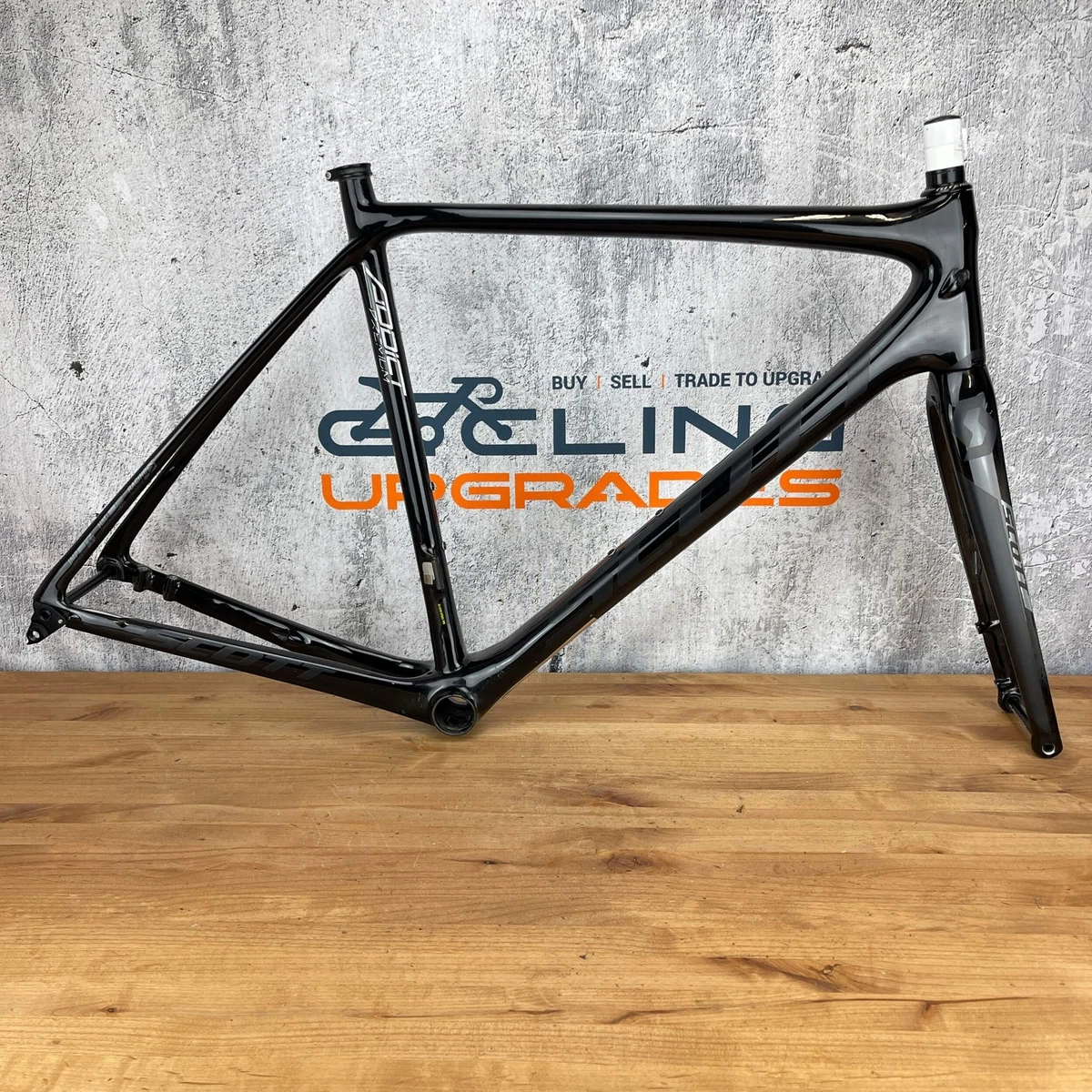 2017 Scott Addict Premium Large 56cm Disc Brake Carbon Frameset