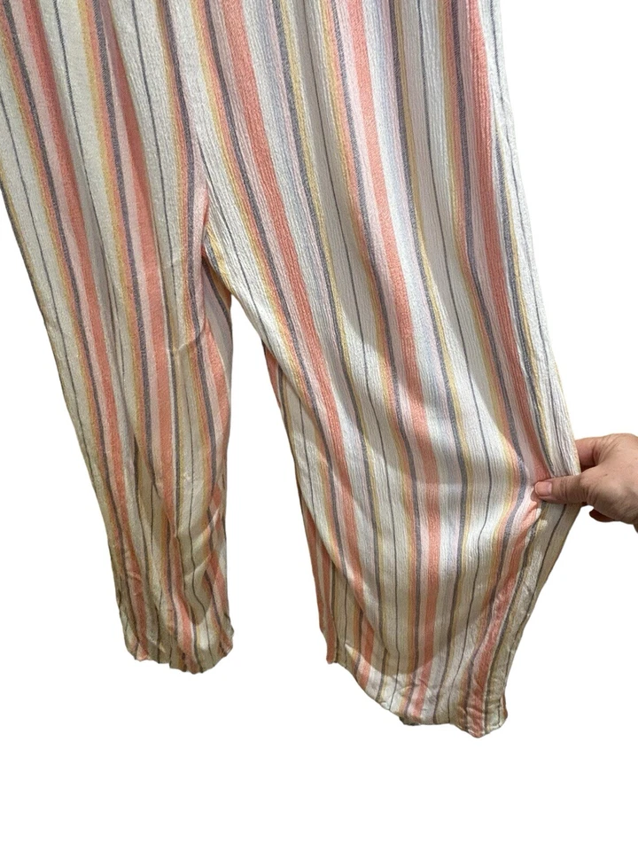 Mono SO para mujer junior sin mangas multicolor a rayas talla S botón delantero Foto 3 de 4