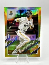 Yuki Yanagita 2021 Topps  NPB #93 Gold Foil SSP SoftBank Hawks #204