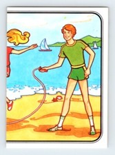 Vintage 1983 PANINI BARBIE 151 ALBUM STICKER 1 Sheet Mattel SD65