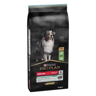 Purina Pro Plan Medium Adult Sensitive Digestion Lamm Kroketten Für Hunde 14 kg