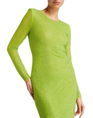 Self-Portrait Crystal-Embellished GG Midi Dress | eBay