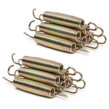 KIDUKU® Trampolin Ersatzfedern 145mm Set Trampolinfedern Sprungfedern Zugfedern 