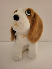 Hush Puppies Mascot Vintage Bassett Hound 11" Plush Stuffed Animal Toy Dog