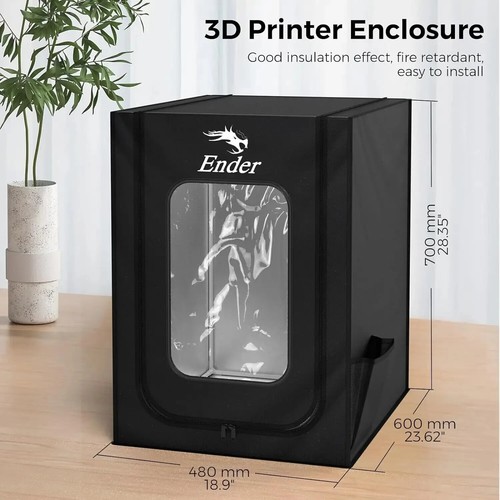 Actualización de gabinete de impresora 3D Ender 720*600*480 mm buen efecto de aislamiento a fuego - Imagen 6 de 7