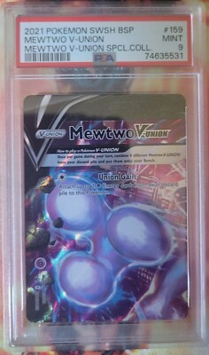 Mewtwo V Union SWSH159-162 Full Set Psa 9 and 10 | eBay