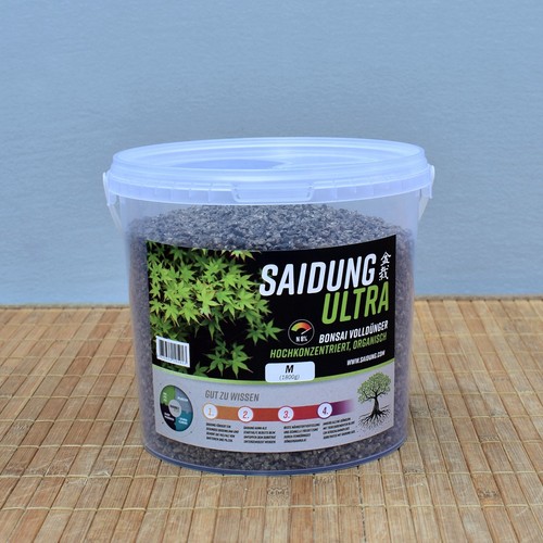 Bonsai, Saidung Ultra, organischer Volldünger, 1800g