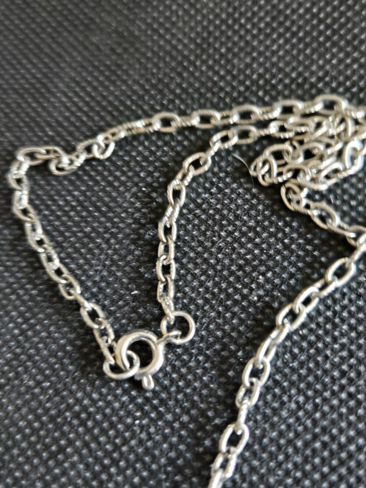 silver tone cross pendant necklace - image 7