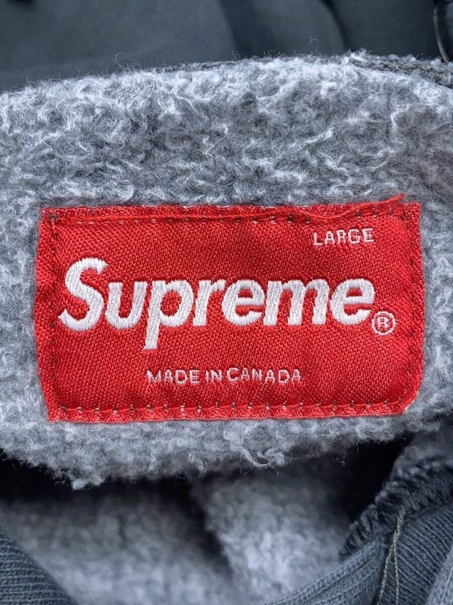 Supreme Felpa con Cappuccio 23SS OVERDYED S LOGO FELPA CON CAPPUCCIO L COTONE Grigio