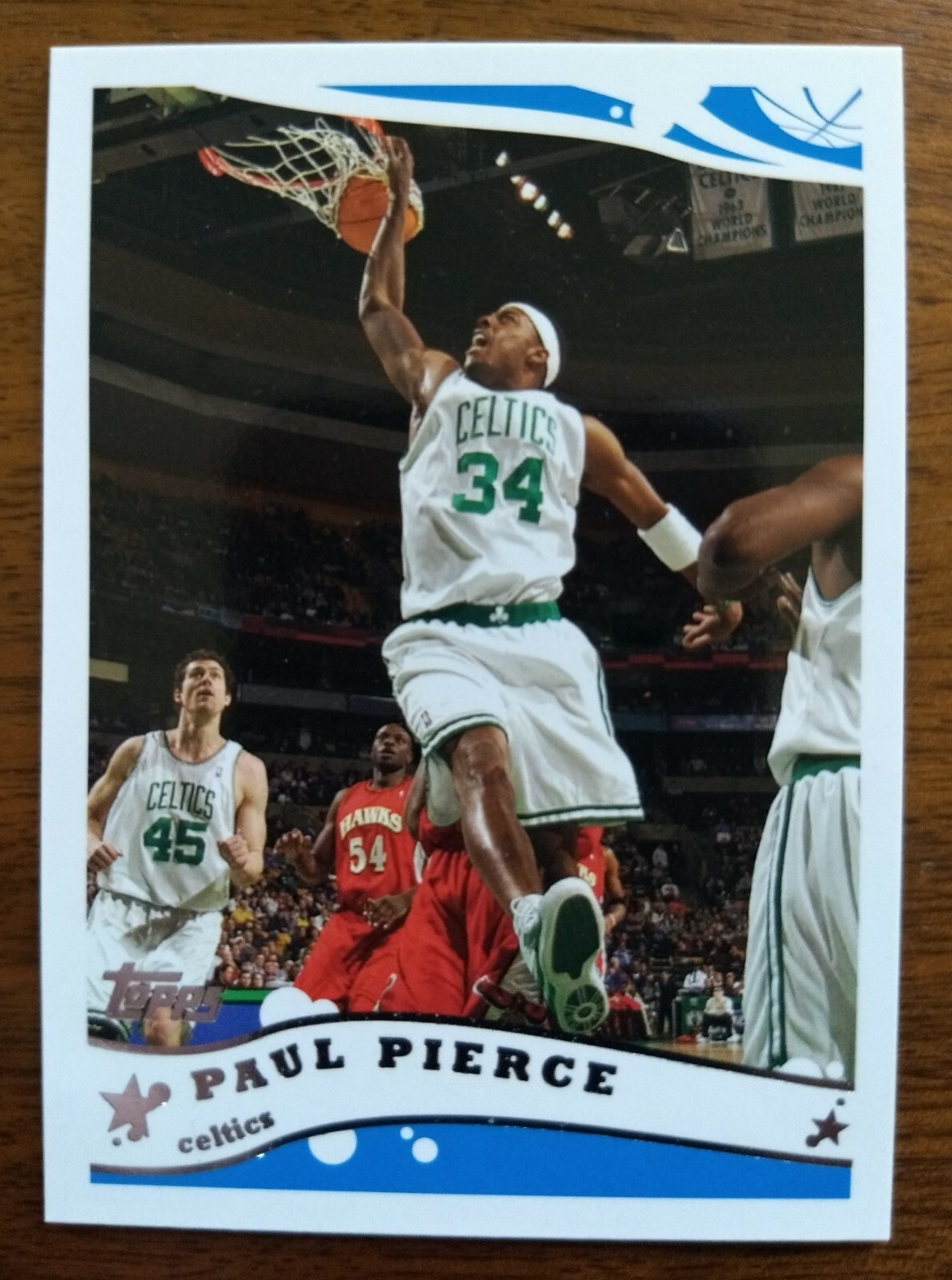 PAUL PIERCE, 2005-06 TOPPS #40, CELTICS