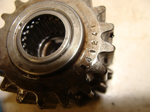 2001 POLARIS INDY CLASSIC 700 l/c reverse gearbox chaincase chain sprocket set - Picture 17 of 20