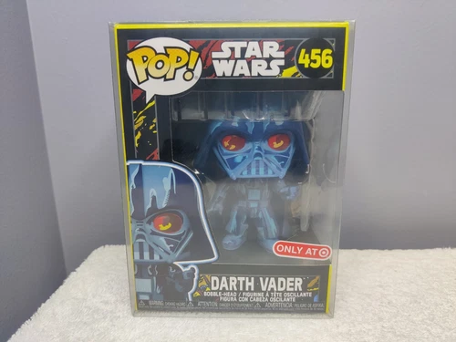 Funko Pop Star Wars Darth Vader (Retro) Target Exclusive #456 w/Protector