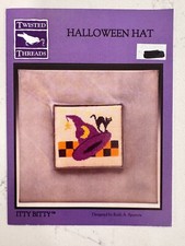 Twisted Threads Halloween Hat Itty Bitty Cross Stitch Leaflet NEW