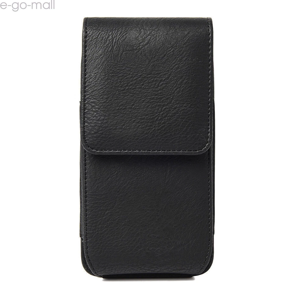 Vertical Leather Case w/ Belt-Clip Holster Pouch Cover for iPhone XS Max 7 8Plus - Image 3 of 4