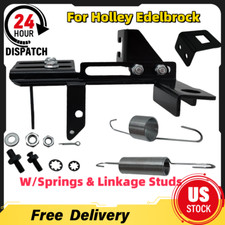 Throttlekickdown Cable Bracket Kit Wspringslinkage Studs For Holley Edelbrock