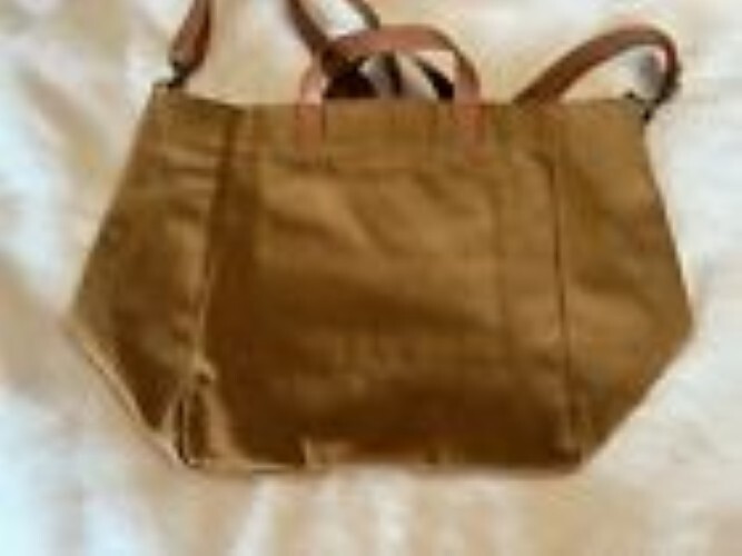 thirty-one gifts Casual Crossbody Tote ~ Vintage Maple 14"H x 12.25"L x 8.75"D
