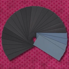 72 Pcs Sandpaper Sand Paper Sanding Sheets Assorted Auto Wet Dry Wood Car Metal