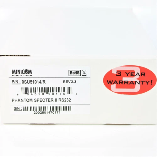 Minicom Phantom Specter II RS232 Analogico / Digitale KVM Commutatore 0su51014/R