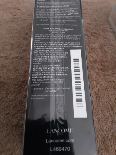 Lancome Advanced Genifique Concentrado Activador Juvenil 1.69oz Sellado y Nuevo  Foto 3 de 3