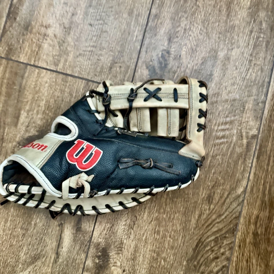 Guante de béisbol/softbol Wilson A2000 Pro Stock cuero derecho 12,5" FP1620 1ª base Foto 2 de 4