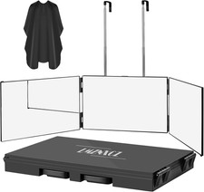 3 Way Mirror For Self Hair Cutting,360 Haircuts Mirror Men For Barber Us