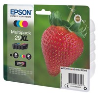 Epson Original 29XL Erdbeere Druckerpatronen - 4Er Multipack (C13T29964012)